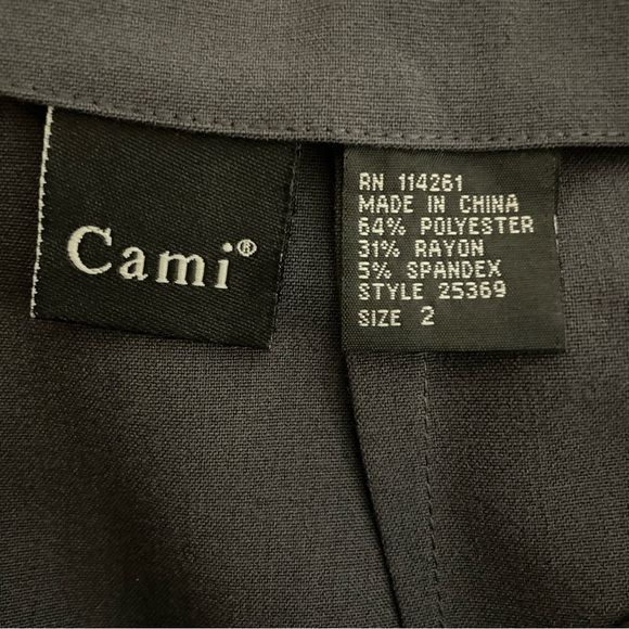 Newport News Dark Gray Pencil Skirt - Size 2 - Picture 5 of 5